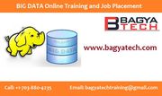 Big Data Hadoop Online Training and Placement @ $250