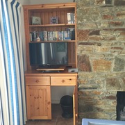 T.V wall unit with storage